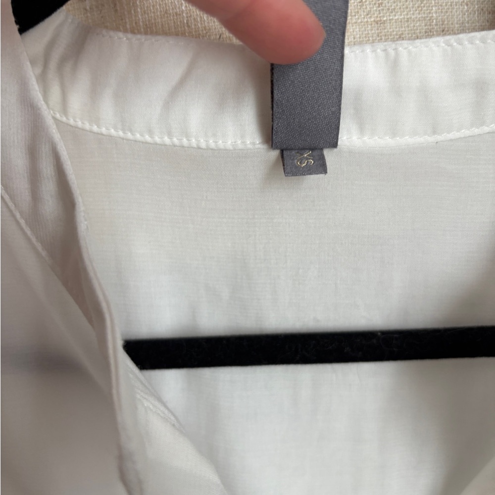 Culture White Blouse with Button Detail - Picture 5 of 6